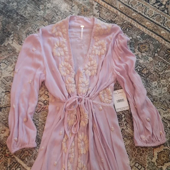 Free People Lilac Midi Dress - Picture 2 of 3